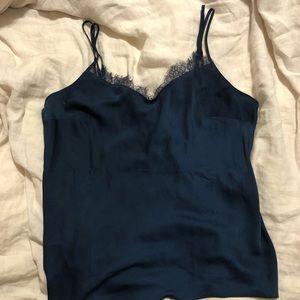 Anthropologie strappy lace cami